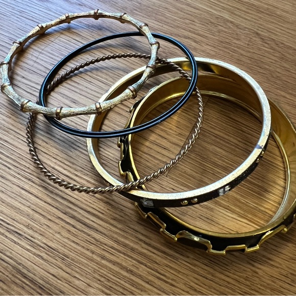 Bangle Bracelet set of 5 - Picture 2 of 5